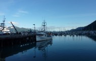 Lorelei moored at Seward harbor, Alaska/USA